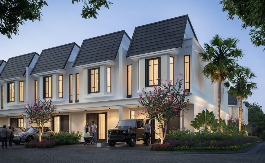 letak rumah