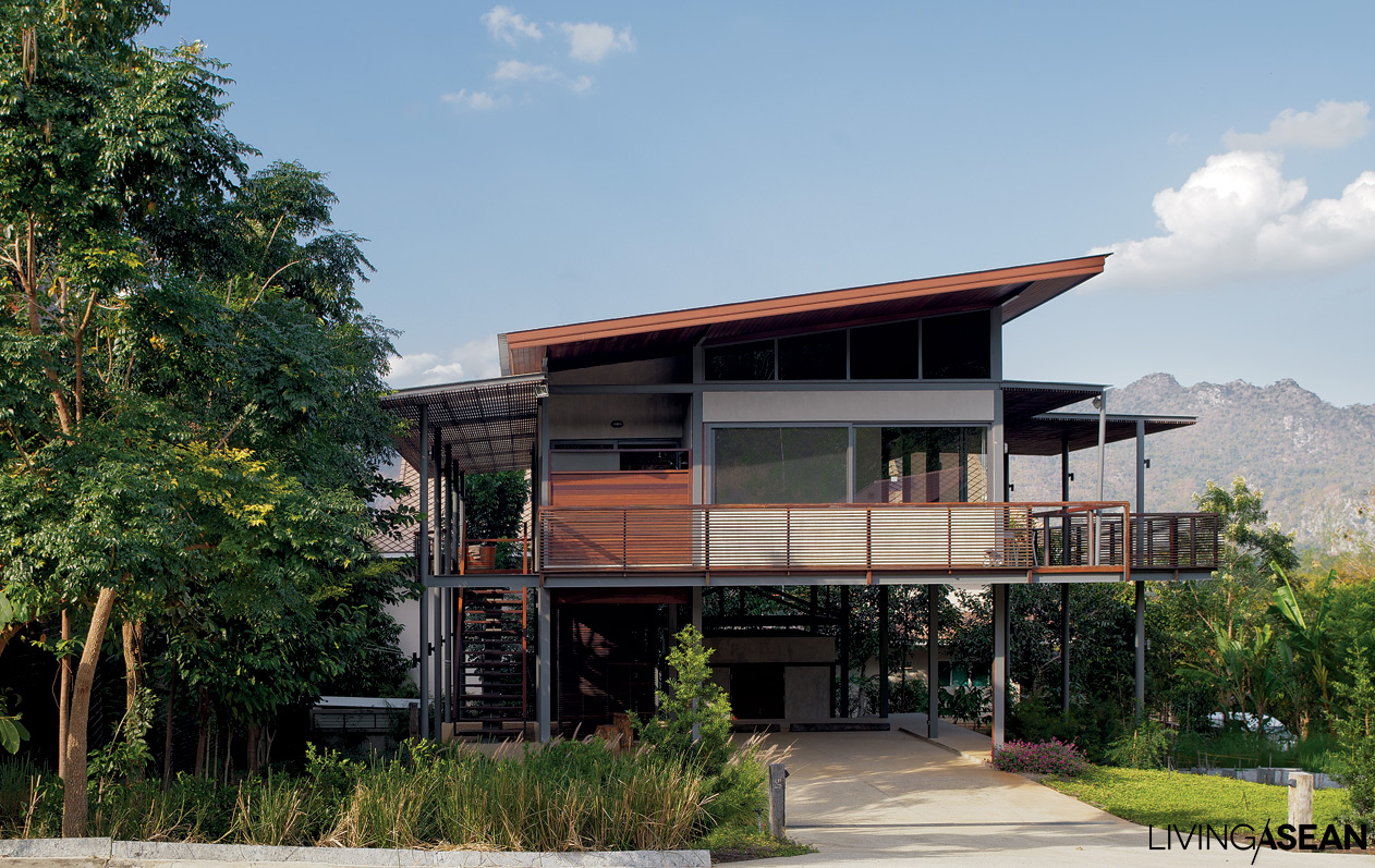desain rumah tropis