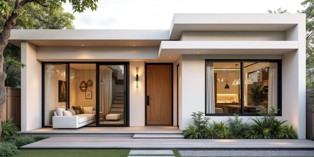 tampak depan rumah