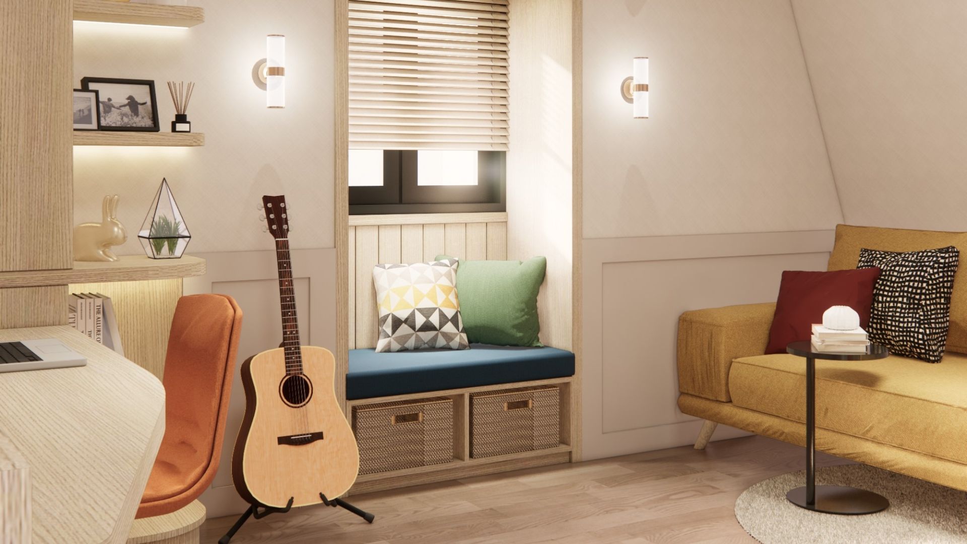 Celosia Attic Room